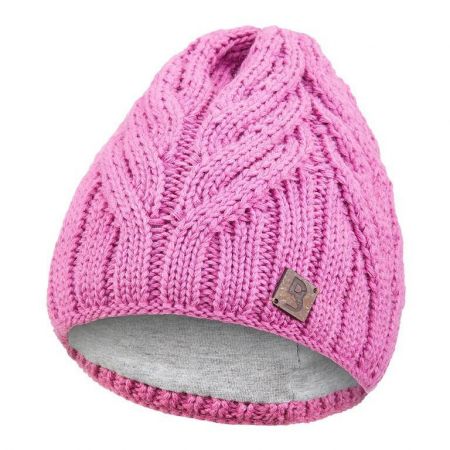 Little Angel (DITA) Čepice pletená vzor Outlast ® - šeřík Vel. 5 (49-53cm)