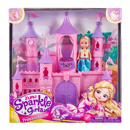 Alltoys Zámek pro princezny Sparkle Girlz s panenkou
