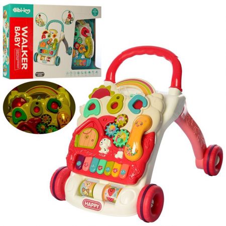 Teddies Chodítko se světlem a zvukem na baterie Zelené