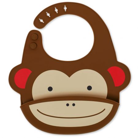 SKIP HOP Zoo Bryndák silikonový 6 m+ Opička