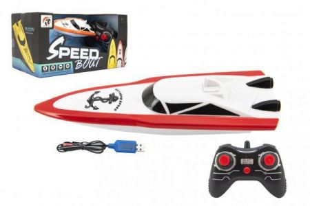Teddies RC motorový člun do vody 19 cm
