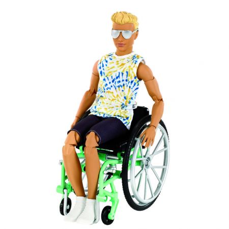 Mattel Barbie model Ken na invalidním vozíku