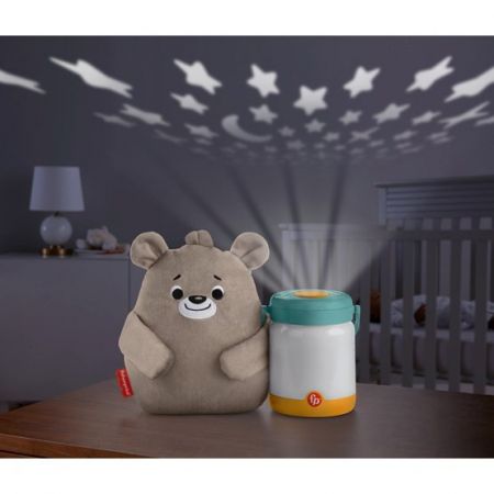 Fisher Price Fisher-price Medvídek a usínáček se světluškami