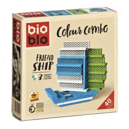 Piatnik Bioblo Colours Ship, 40 dílků