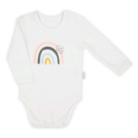 Nicol Kojenecké body s dlouhým rukávem Rainbow Vel. 74