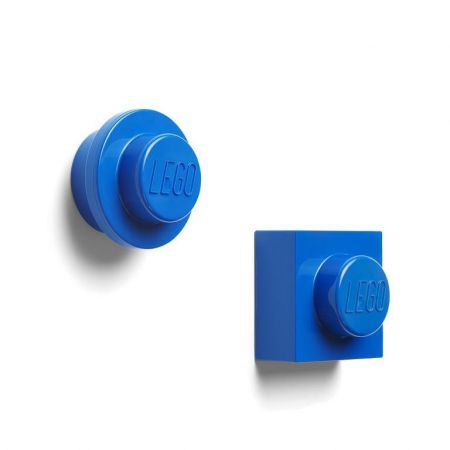 LEGO magnetky, set 2 ks Modrá