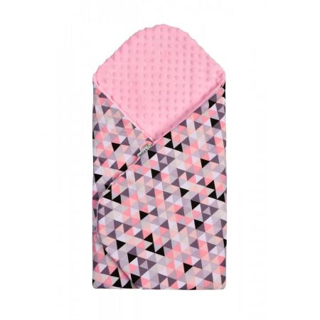 T-tomi Rychlozavinovačka minky 80x80 cm Tomi Pink triangles