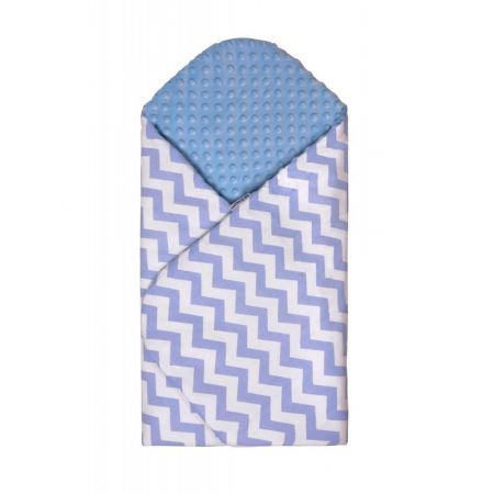 T-tomi Rychlozavinovačka minky 80x80 cm Tomi Blue / zig-zag