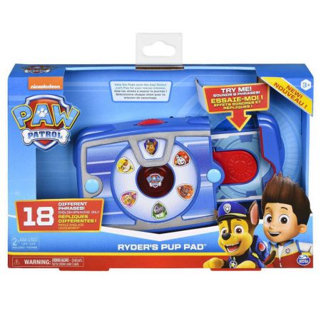 Spin master Tlapková patrola Tablet Rydera se zvuky