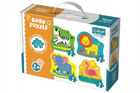 Trefl Puzzle baby Safari 4 ks