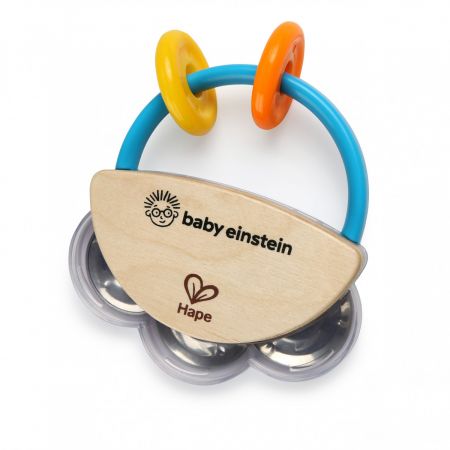 Baby Einstein Hračka dřevěná hudební HAPE 3 m+ Tamburína