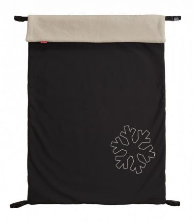 ByBoom Univerzální zimní Softshell Deka Thermo Aktiv 70x100 cm Černá/béžová