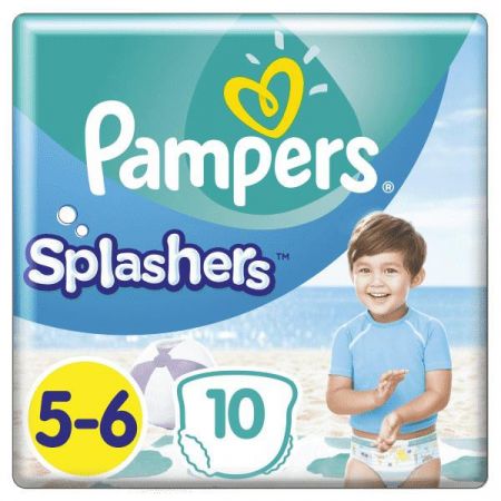 Pampers Pleny do vody Splashers 14+kg 10ks