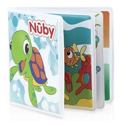 Nuby První pískací knížka do vody 6m+
