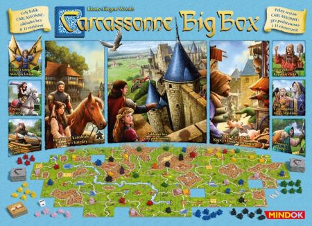 Mindok Carcassonne: Big Box 2017