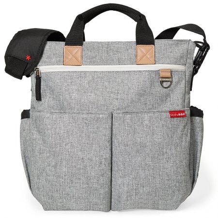 SKIP HOP Taška Duo Signature Grey melange