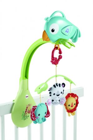 Fisher Price Kolotoč 3v1 rainforest