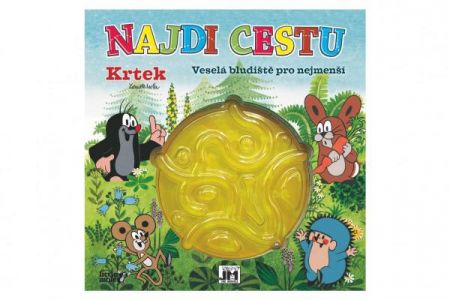 Najdi cestu Krtek Veselá bludiště pro nejmenší