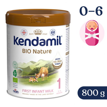 Kendamil 1 BIO Nature DHA+ 800 g počáteční mléko