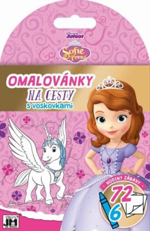 Jiri Models Omalovánky na cesty s voskovkami Sofie První