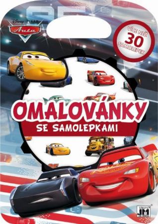 Jiri Models Omalovánky se samolepkami - Auta
