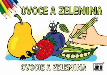 Jiri Models Omalovánky A5 - Ovoce a zelenina