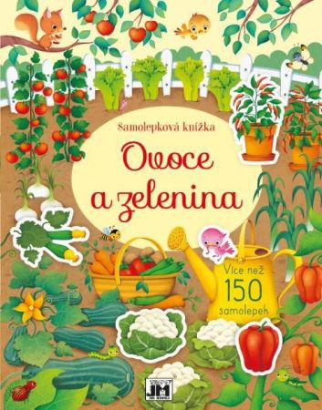 Jiri Models Samolepková knížka - Ovoce a zelenina