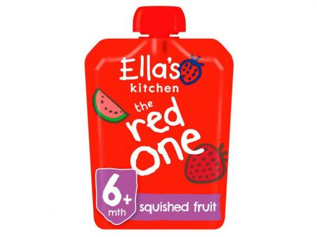 Ella's Kitchen BIO RED ONE ovocné pyré s jahodami (90 g)