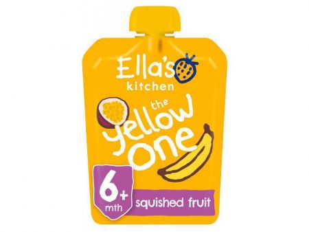 Ella's Kitchen BIO Yellow one ovocné pyré s banánem 90 g