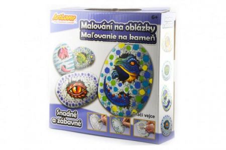 SMT Creatoys Malování na oblázky/kameny Dračí vejce 