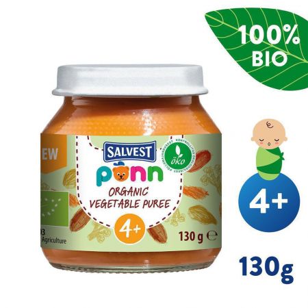 Salvest Ponn BIO Zeleninové pyré (130 g)