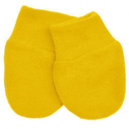 Babyrenka Kojenecké rukavičky Fleece Gold