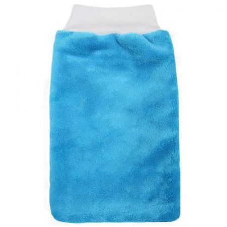 Babyrenka velká žínka pro miminka Polar Fleece s nápletem 25x16 cm Tyrkys