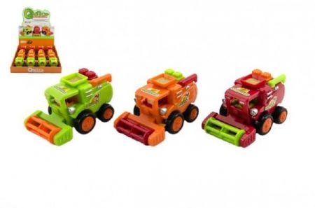 Teddies Kombajn plast 10 cm na setrvačník 36 m+