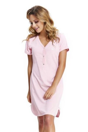 Doctor Nap Kojící noční košile Sv. růžová/korunka Vel. XXL