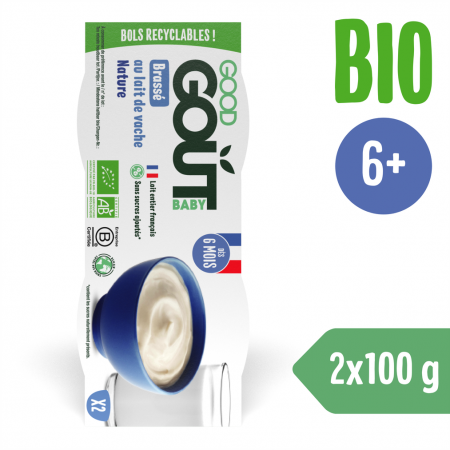 Good Gout BIO Mléčný dezert (2x100 g)