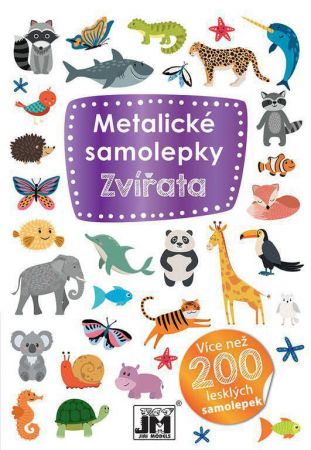 Jiri Models Metalické samolepky Zvířata