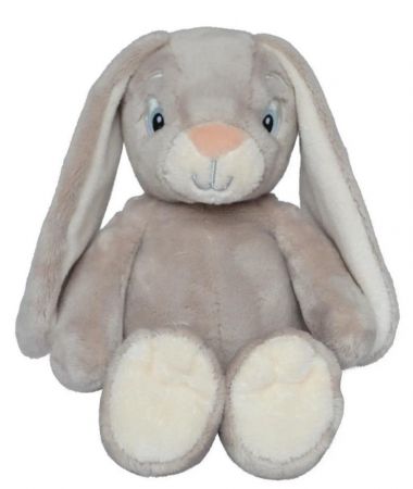 My Teddy Plyšový zajíček Šedý