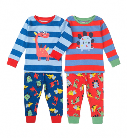 Minoti Pyžamo chlapecké 2pack, Minoti, tb pyj 19, kluk Vel. 92/98