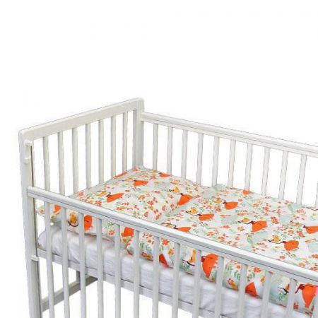 Babyrenka povlečení do postýlky dvoudílné 40 x 60, 90x130 cm Liška