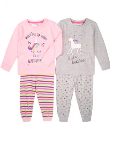 Minoti Pyžamo dívčí 2pack, Minoti, KG PYJ 29, holka Vel. 122/128