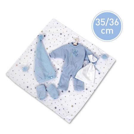 Llorens Obleček pro panenku miminko New born velikosti 35-36 cm