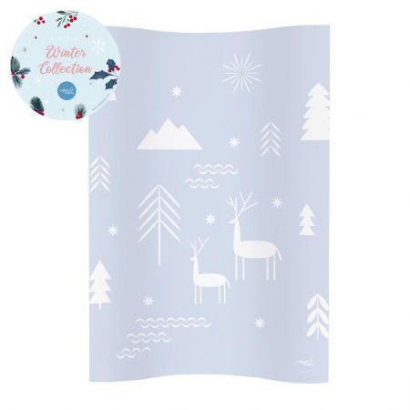 Ceba Přebalovací podložka 2-hranná měkká COSY 50x70 cm Winter Collection Caribo
