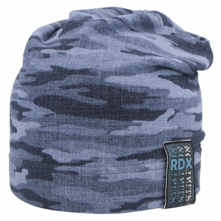 RDX Chlapecká dlouhá čepice Maskáč Modrá Vel. 5