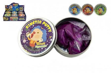 Teddies Hmota/modelína 50 g inteligentní třpytivá glitter 