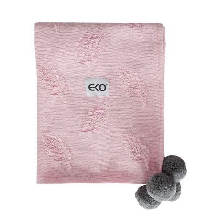 EKO Bambusová dečka Listí Pink