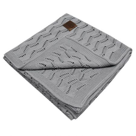 EKO Bambusová dečka se vzorem Light grey