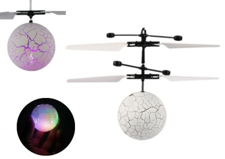 Alltoys Vrtulníková koule s měnícím LED světlem