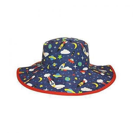 Babybanz Dětský UV klobouček Kidz Banz oboustranný 2-5 let Space