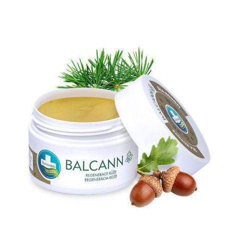 Annabis, s.r.o. Balcann Konopná mast BIO s dubovou kůrou (ošetření v oblasti plenek) 15 ml